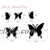 37 Mixed size Butterfly Design Wall Art Stickers Kid Decals baby nursery bedroom   142425938723